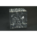 Lucite Cube Embedment Award (4"x4"x4")